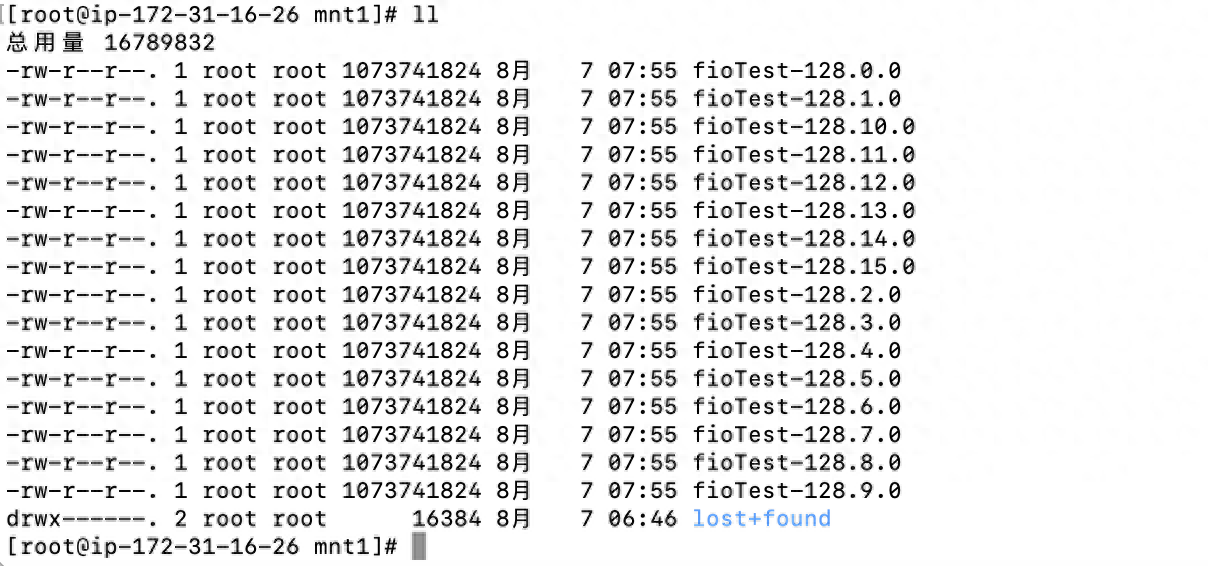 对比恢复后数据量