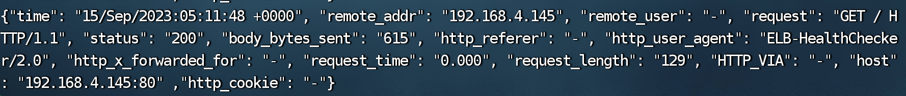 Tail Nginx访问日志 - 访问IP为NLB内网IP